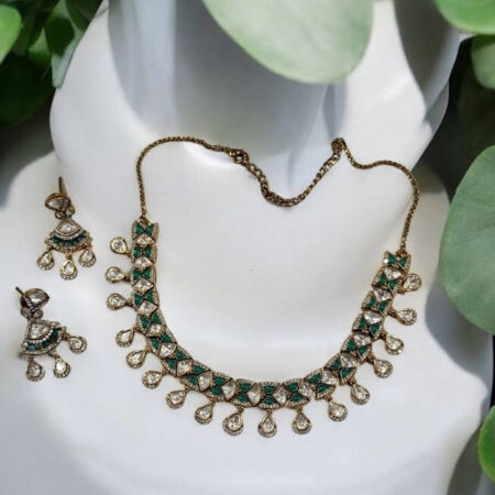 Classic Tear Drops Necklace Set