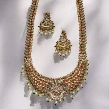 Temple Jewelry Inspired Gold Look alike Set