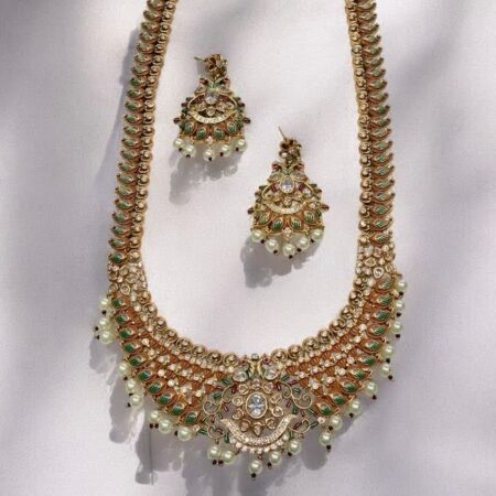 Temple Jewelry Inspired Gold Look alike Set