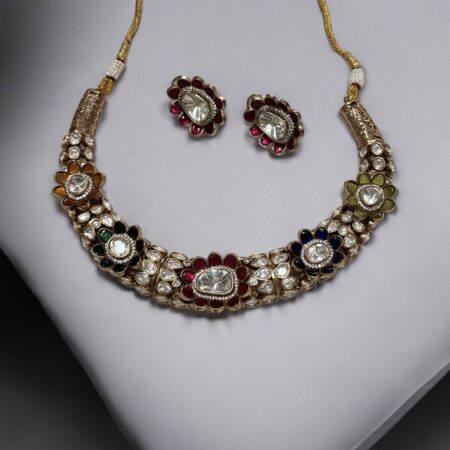 Premium Moissanite Necklace Set