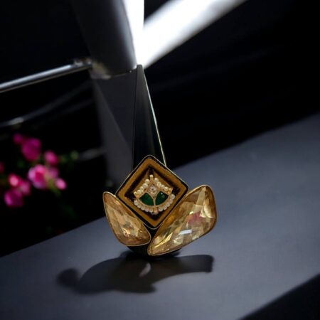 Unique and Stylish Ring - Adjustable Champagne Blue