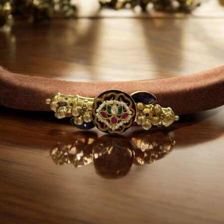 Two Finger Ring - Adjustable  Purple