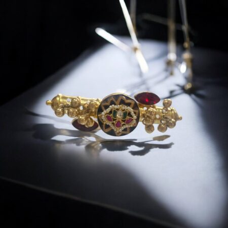 Two Finger Ring - Adjustable Ruby