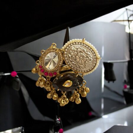 Head Turner - Dual Tone Fusion Ring - Adjustable Black