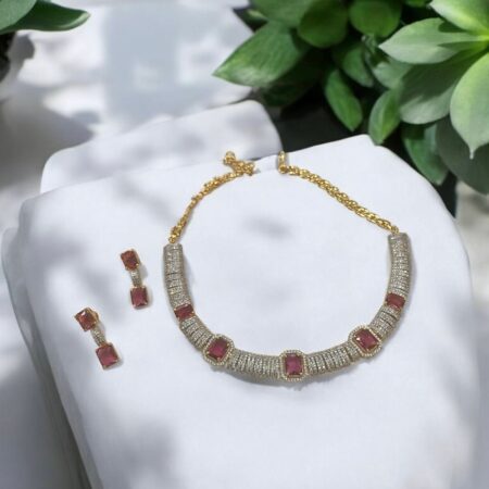 CZ ClassicNecklace Set