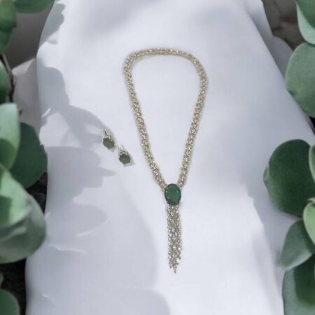 CZ Elegant Necklace Set