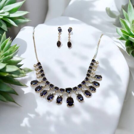 CZ Vibrant Necklace Set