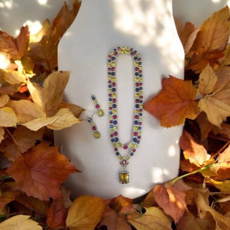 CZ Celebrity Inspired Necklace Set