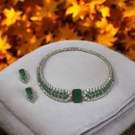 CZ Celebrity Inspired Necklace Set