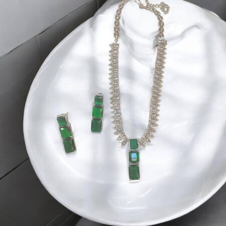 CZ Stylish Necklace Set