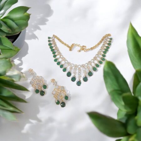 CZ Dainty Necklace Set