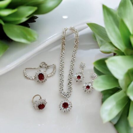 CZ Multiple pieces Necklace Set
