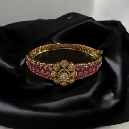 Moissanite Bracelet - Ruby