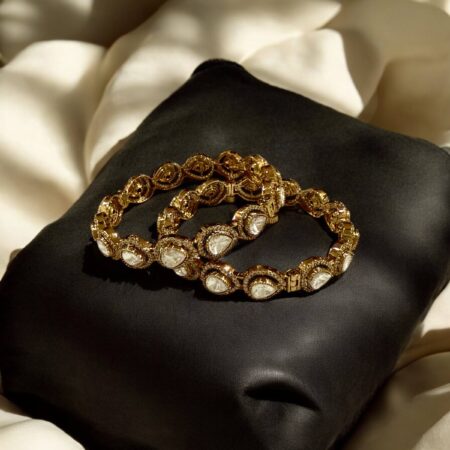 Kundan kadas- Openable Pair