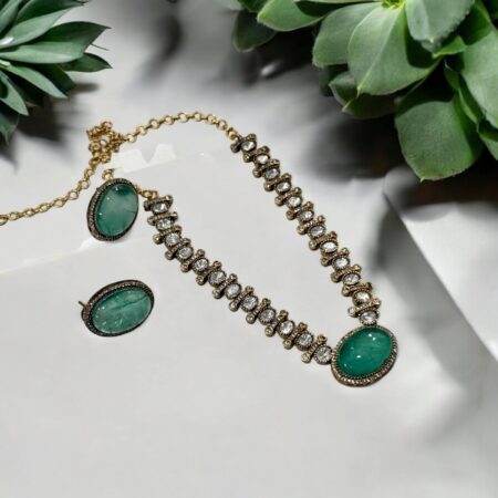 Choker / necklace set- jade